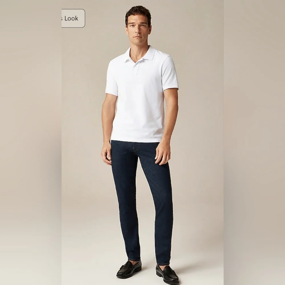 Nwt J. Crew 484 Mens Slim-fit Stretch Jean In Aged Indigo Wash 30x32 nwot